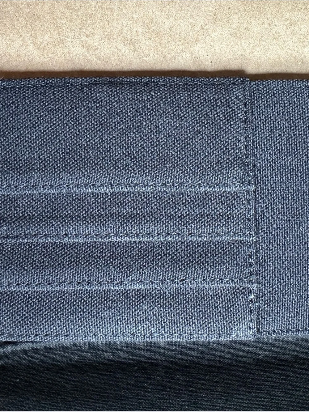New BURBERRY Black Passport Holder Travel Wallet Canvas Card Case.